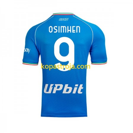 Billiga Fotbollströjor SSC Napoli OSIMHEN 9 Hemma tröja 2023/24 Kortärmad